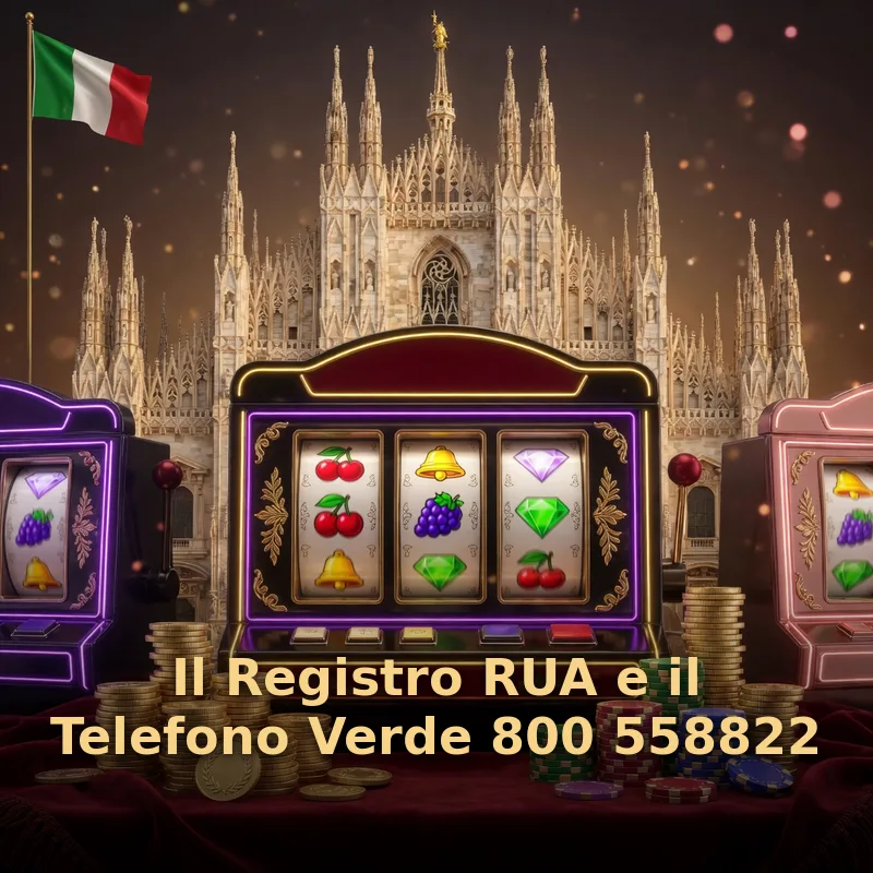 Il Registro RUA e il Telefono Verde 800 558822